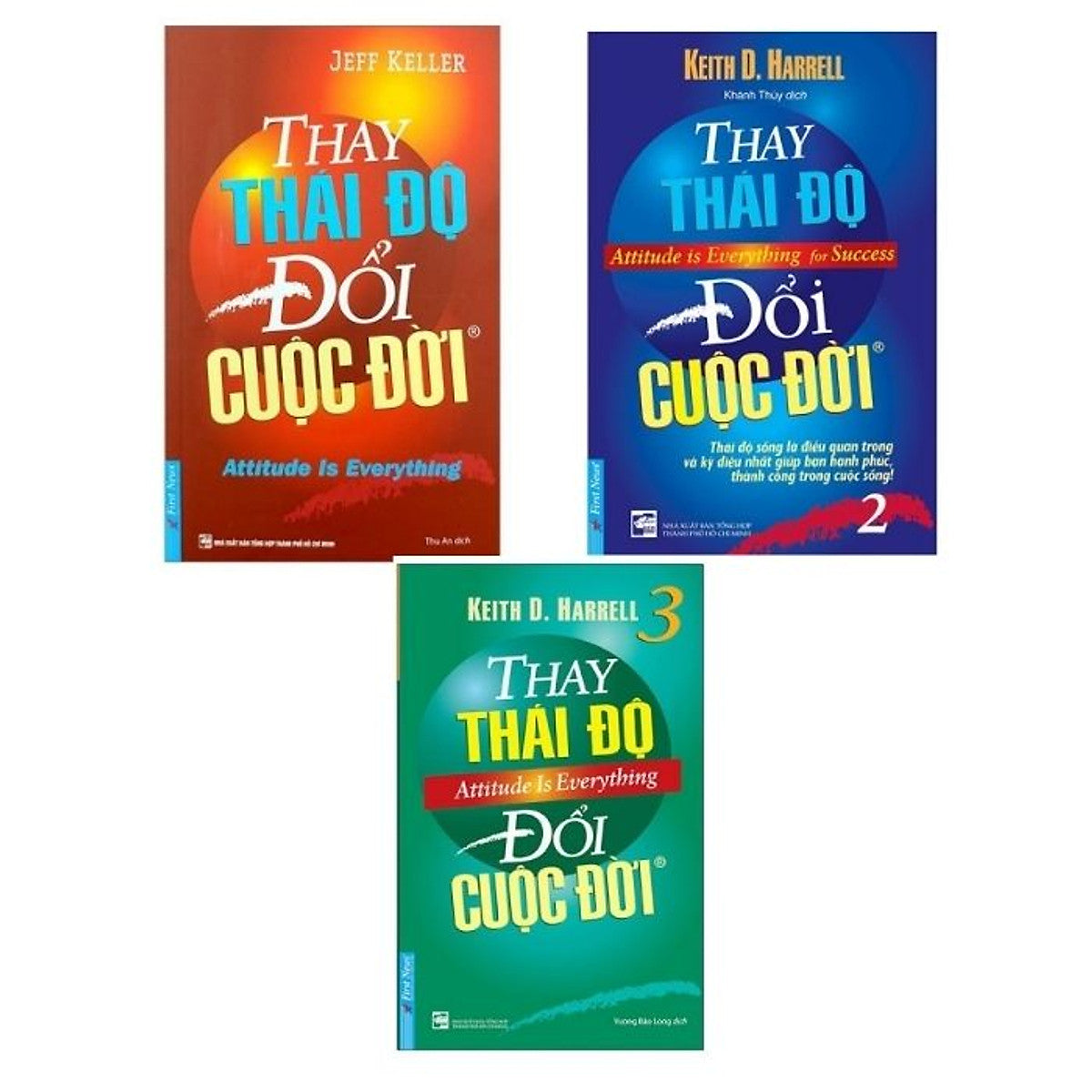 Thay Thái Độ Đổi Cuộc Đời (Combo 3 Cuốn)