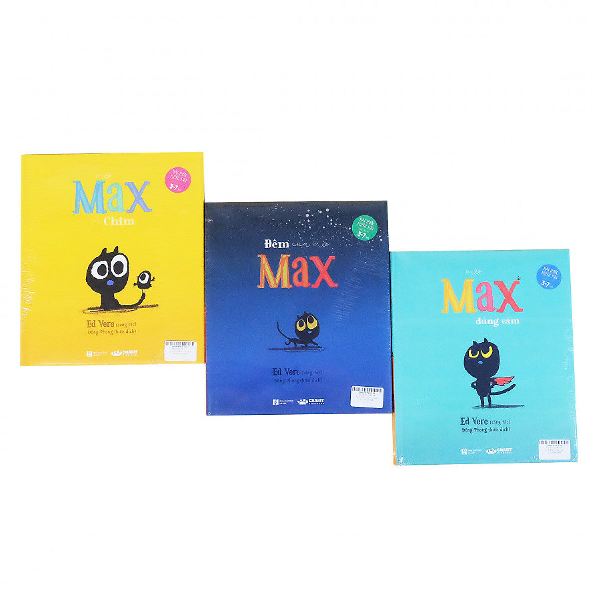 Bộ Sách Mèo Max (Bộ 3 Quyển)