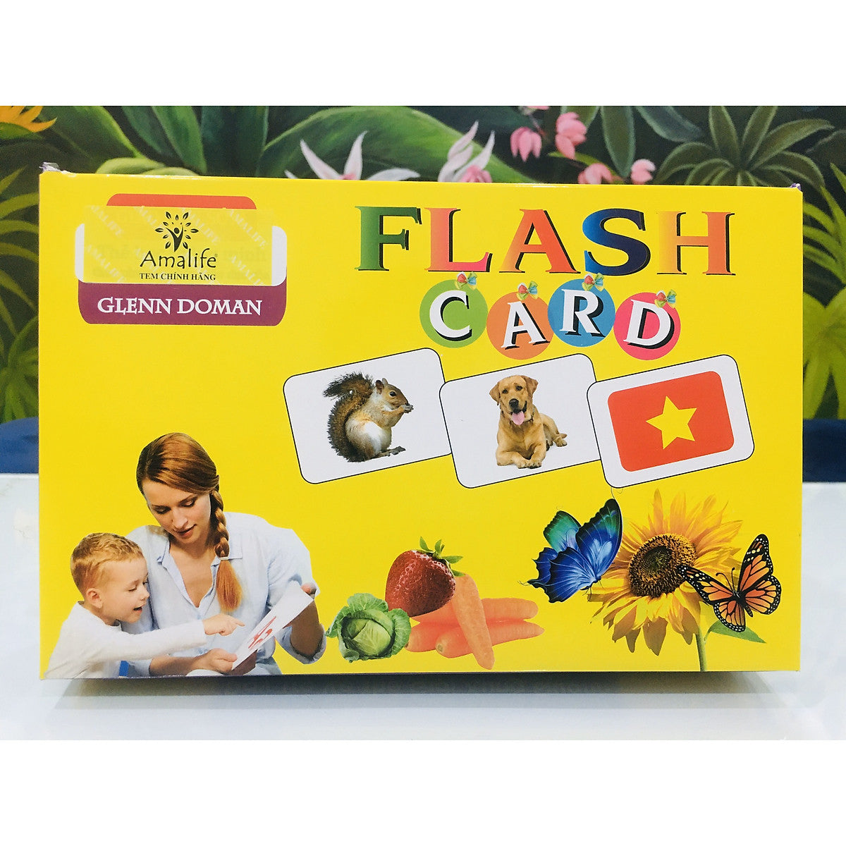 Bộ Thẻ Học Thông Minh Flashcard Song Ngữ Cho Bé