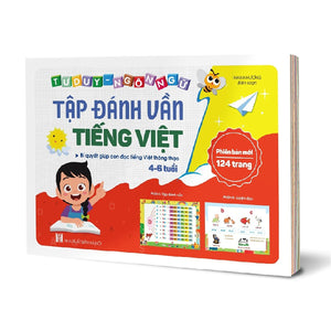 Sách Tập Đánh Vần Tiếng Việt, Tư Duy Ngôn Ngữ (Mới)